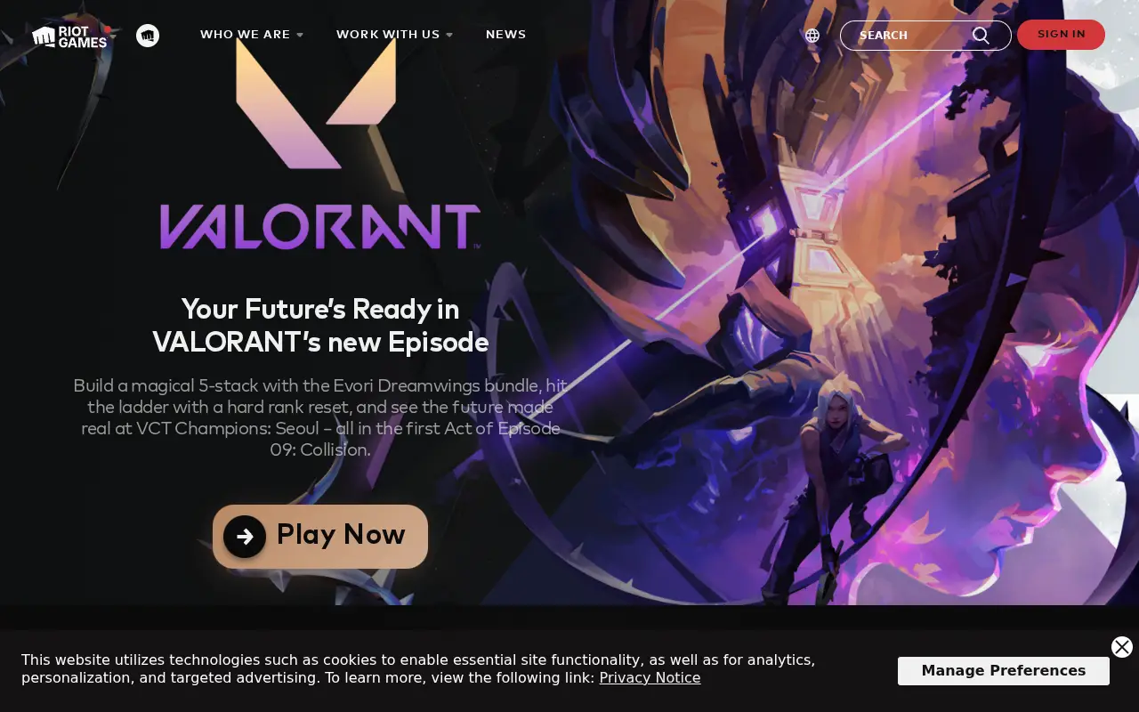 riotgames.com in 2024