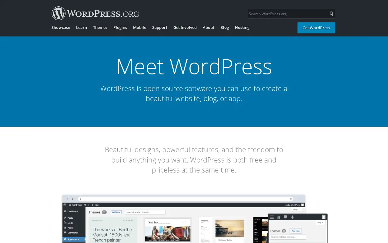 wordpress.org in 2021