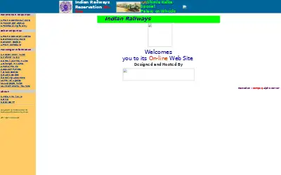 indianrail.gov.in in 2000