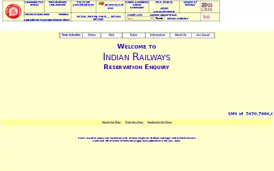 indianrail.gov.in in 2006