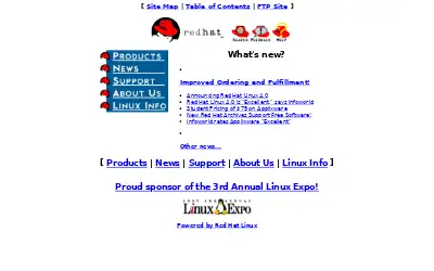 redhat.com in 1996