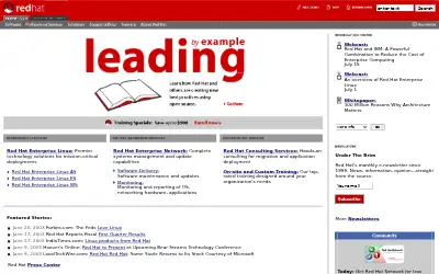 redhat.com in 2003