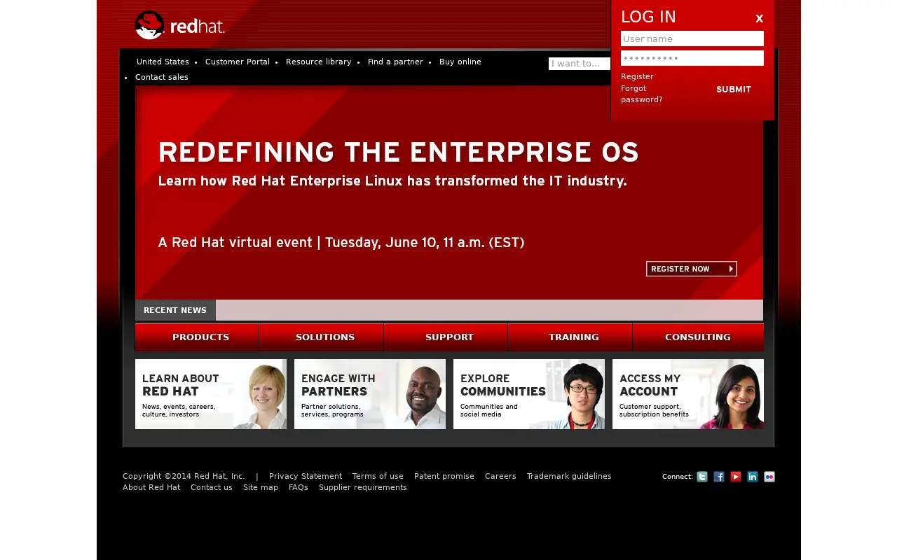 redhat.com in 2014