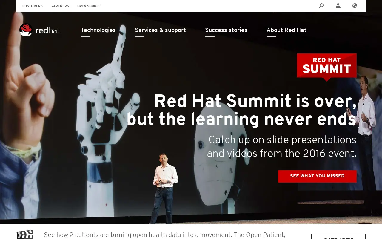 redhat.com on July 3, 2016