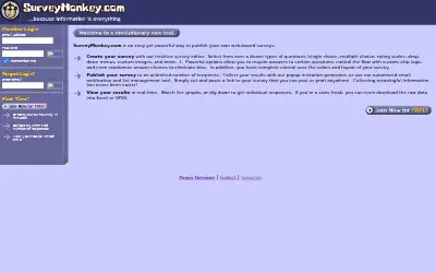 surveymonkey.com in 2000