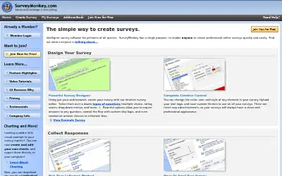 surveymonkey.com in 2009