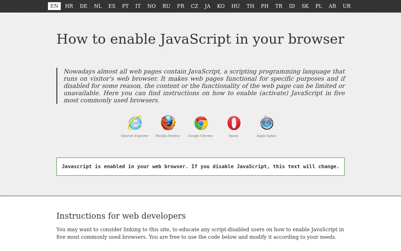 enable-javascript.com in 2016
