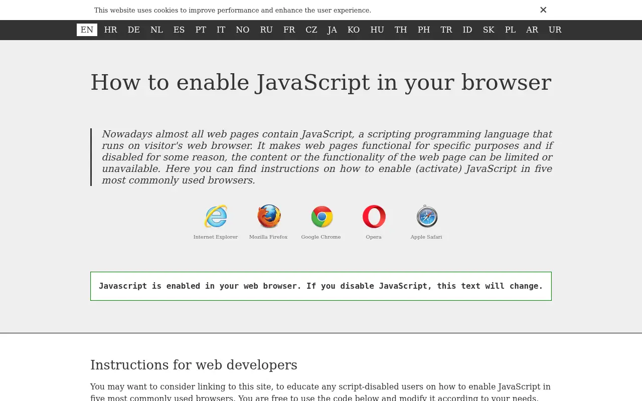enable-javascript.com on July 1, 2020