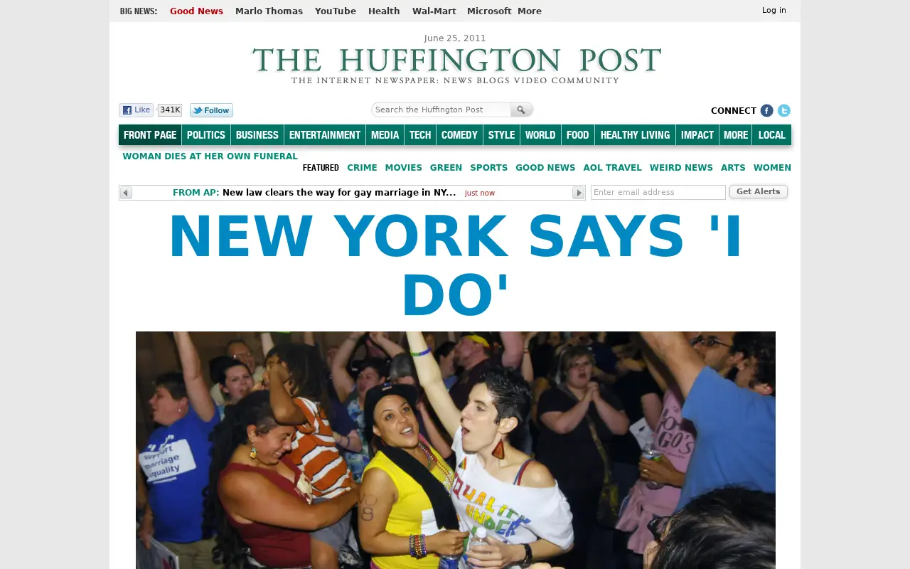 huffpost.com in 2011