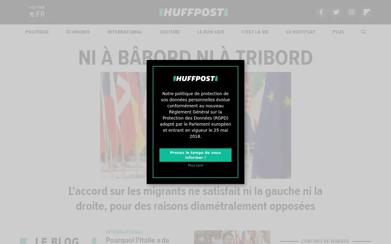 huffpost.com in 2018
