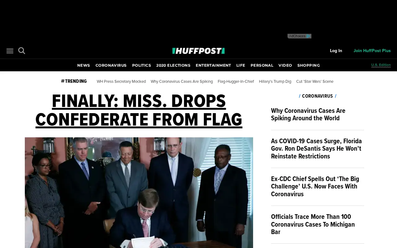 huffpost.com in 2020