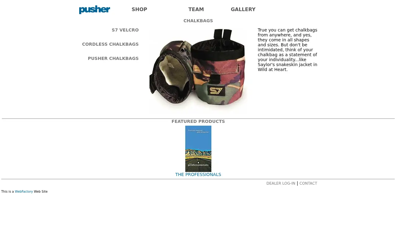 pusher.com in 2003