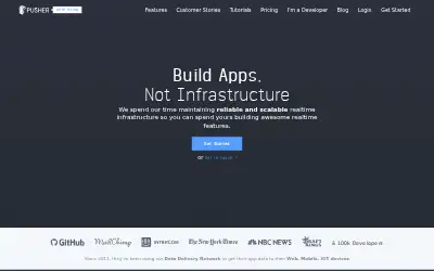 pusher.com in 2016