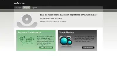 tesla.com in 2014