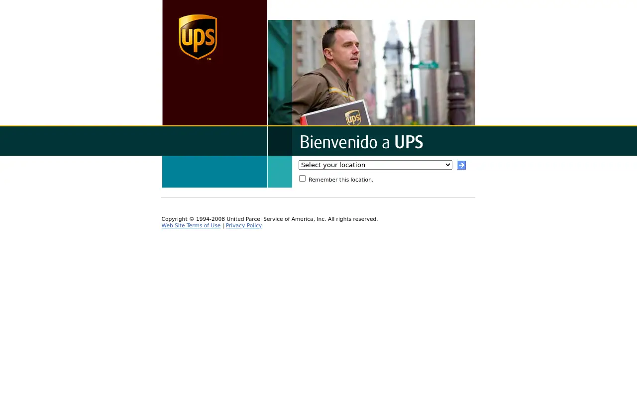 ups.com in 2008