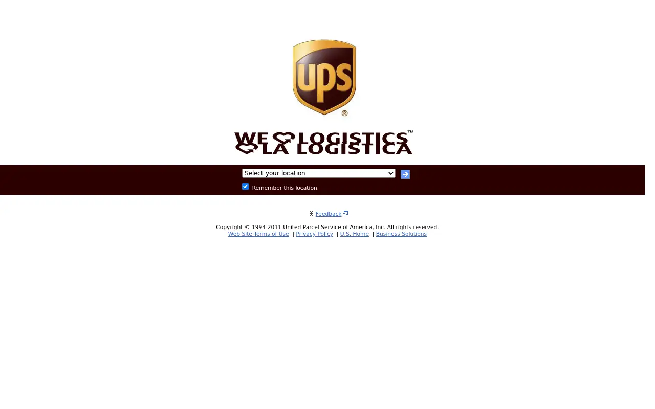ups.com in 2011