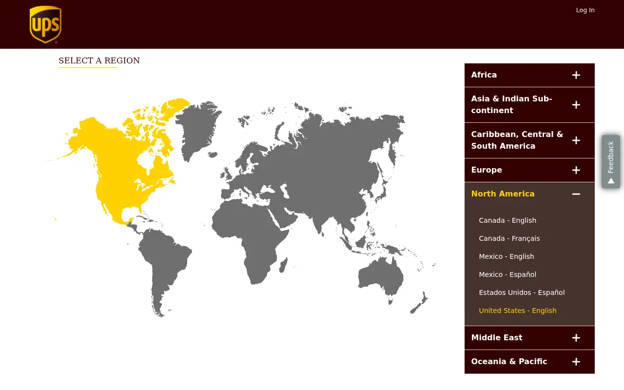 ups.com in 2019