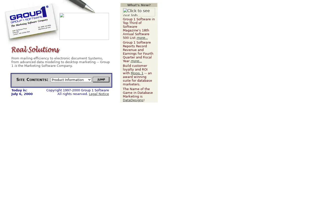 g1.com on July 7, 2000