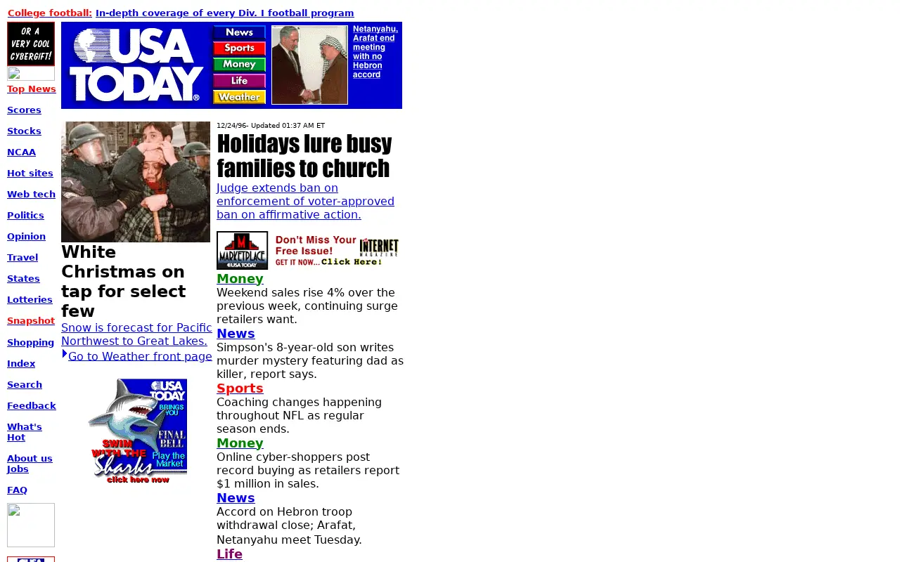 usatoday.com in 1996