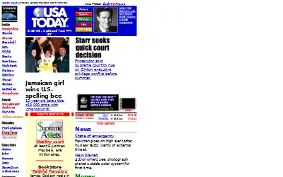 usatoday.com in 1998