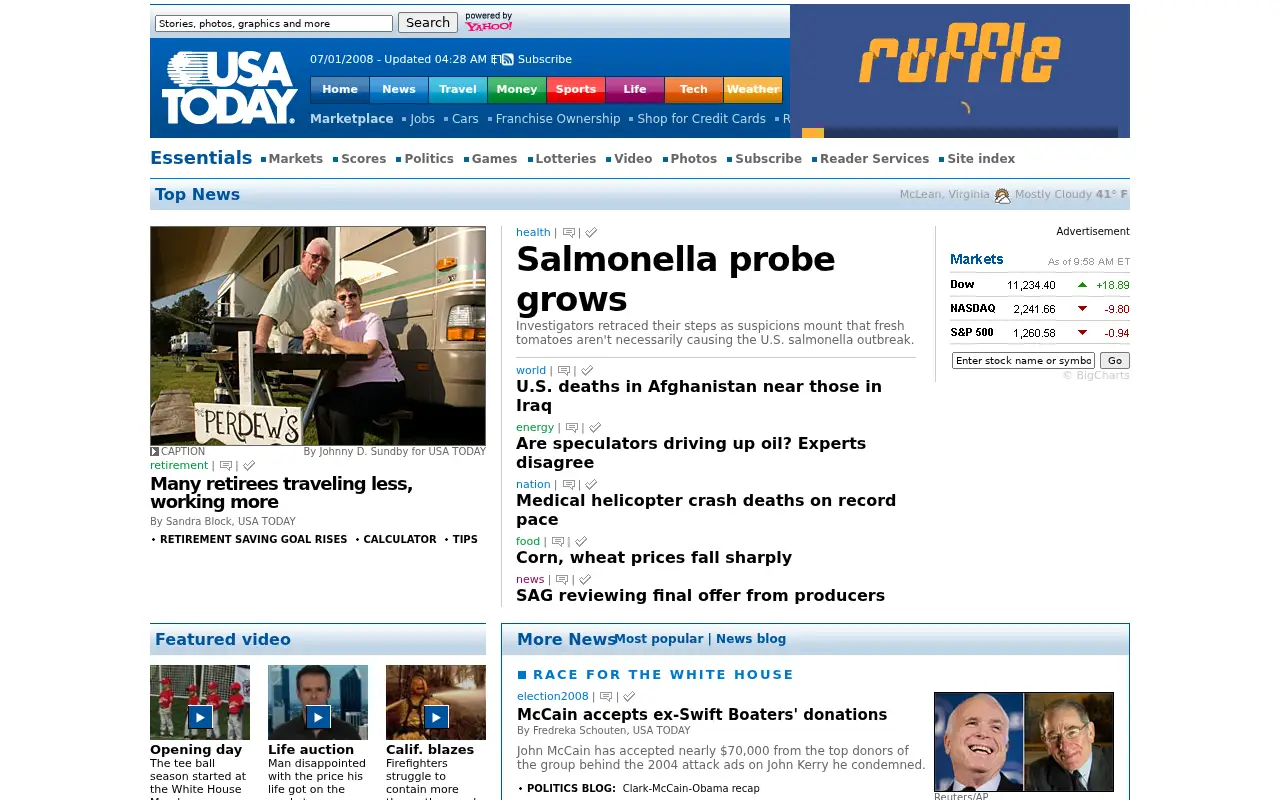 usatoday.com in 2008