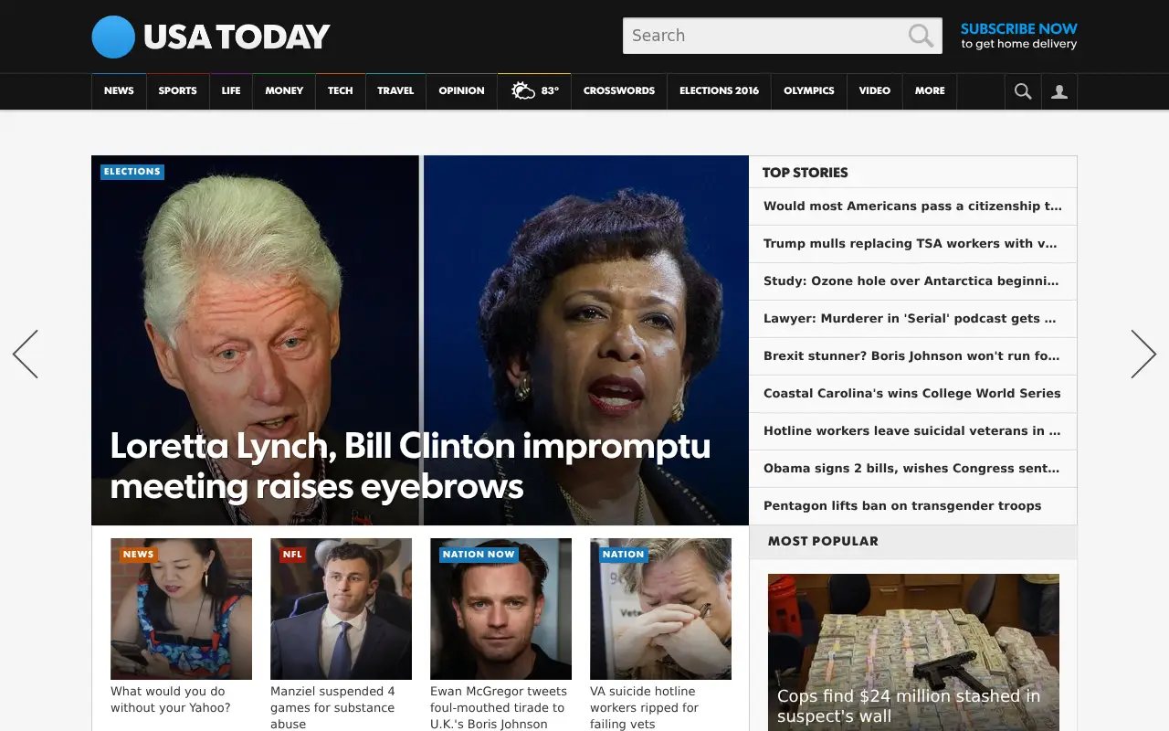 usatoday.com in 2016