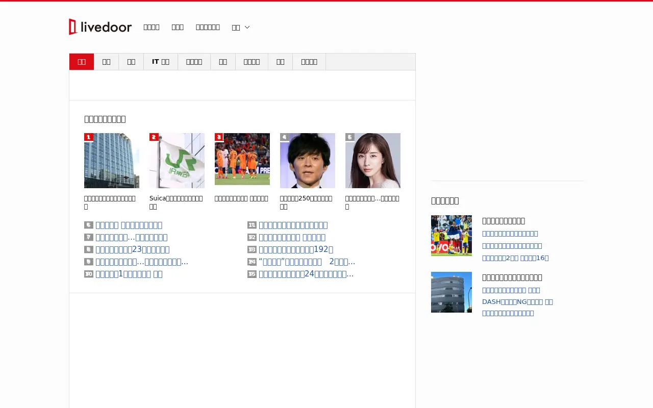 livedoor.com in 2026