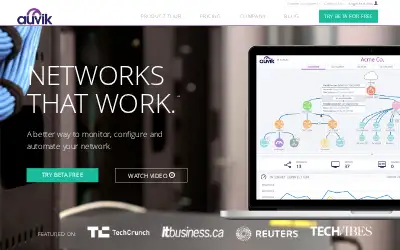 auvik.com in 2014