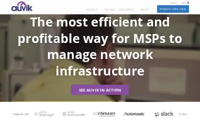 auvik.com in 2018