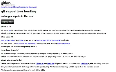 github.com in 2008