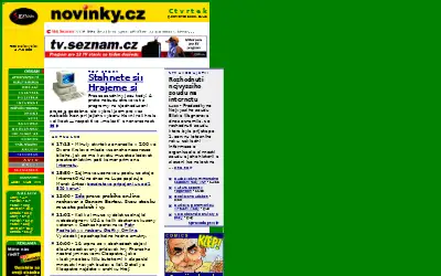 novinky.cz in 2000