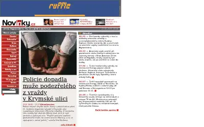 novinky.cz in 2003