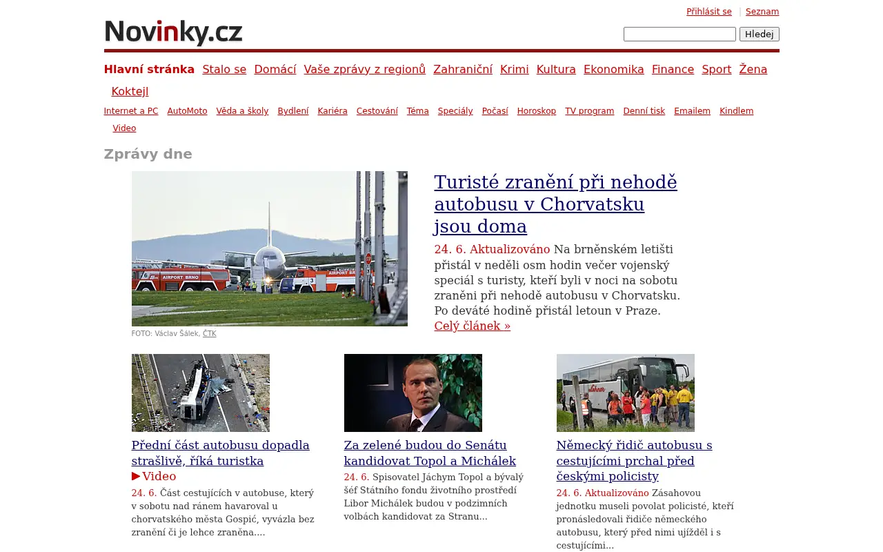 novinky.cz on June 25, 2012