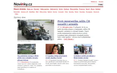 novinky.cz in 2015