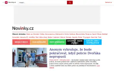 novinky.cz in 2021