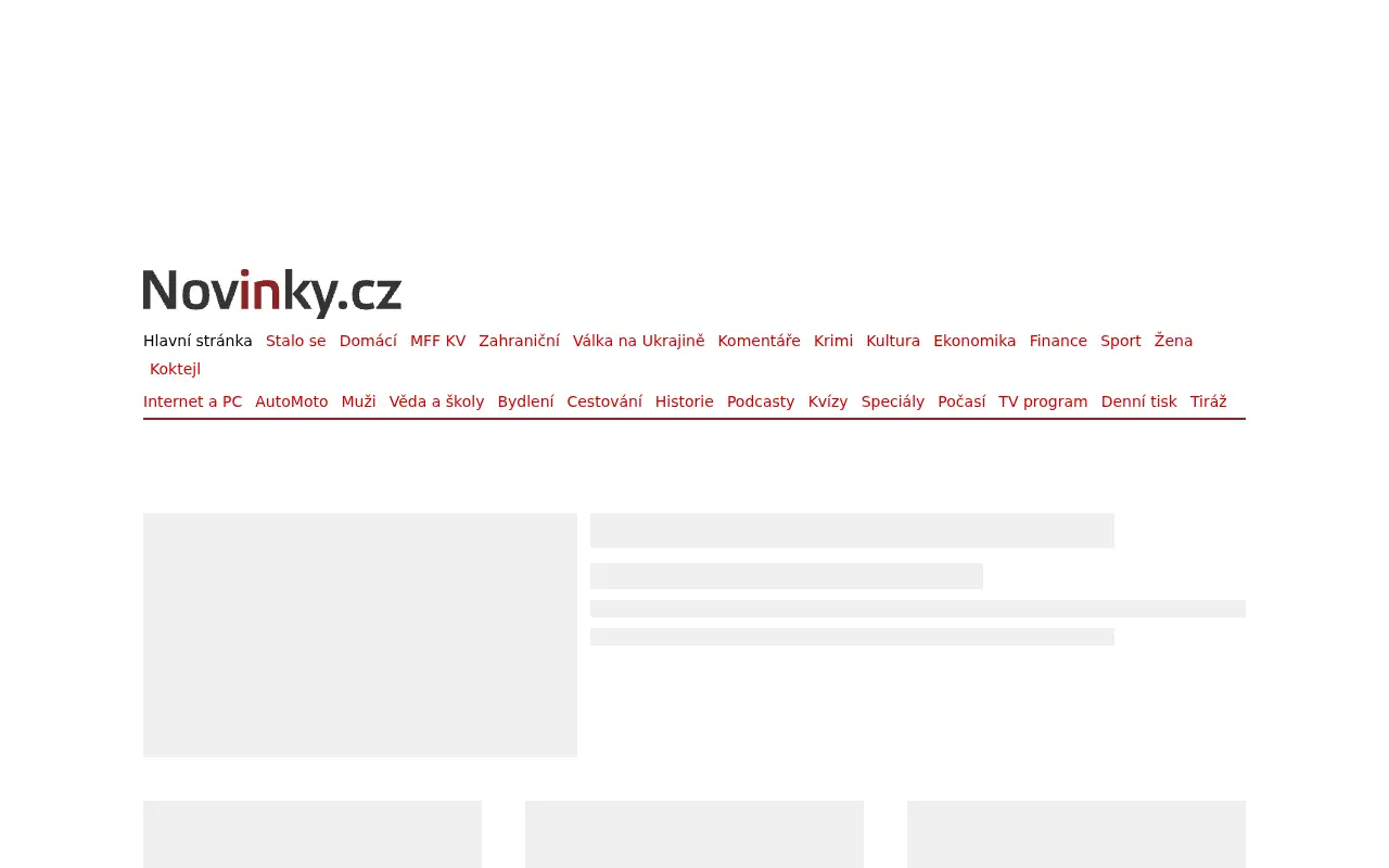 novinky.cz in 2025