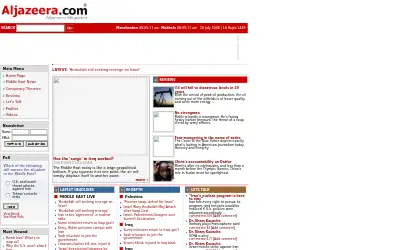 aljazeera.com in 2008