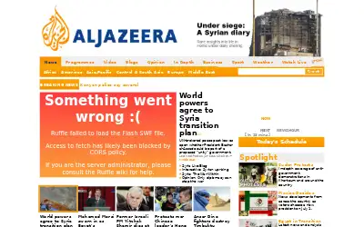 aljazeera.com in 2012