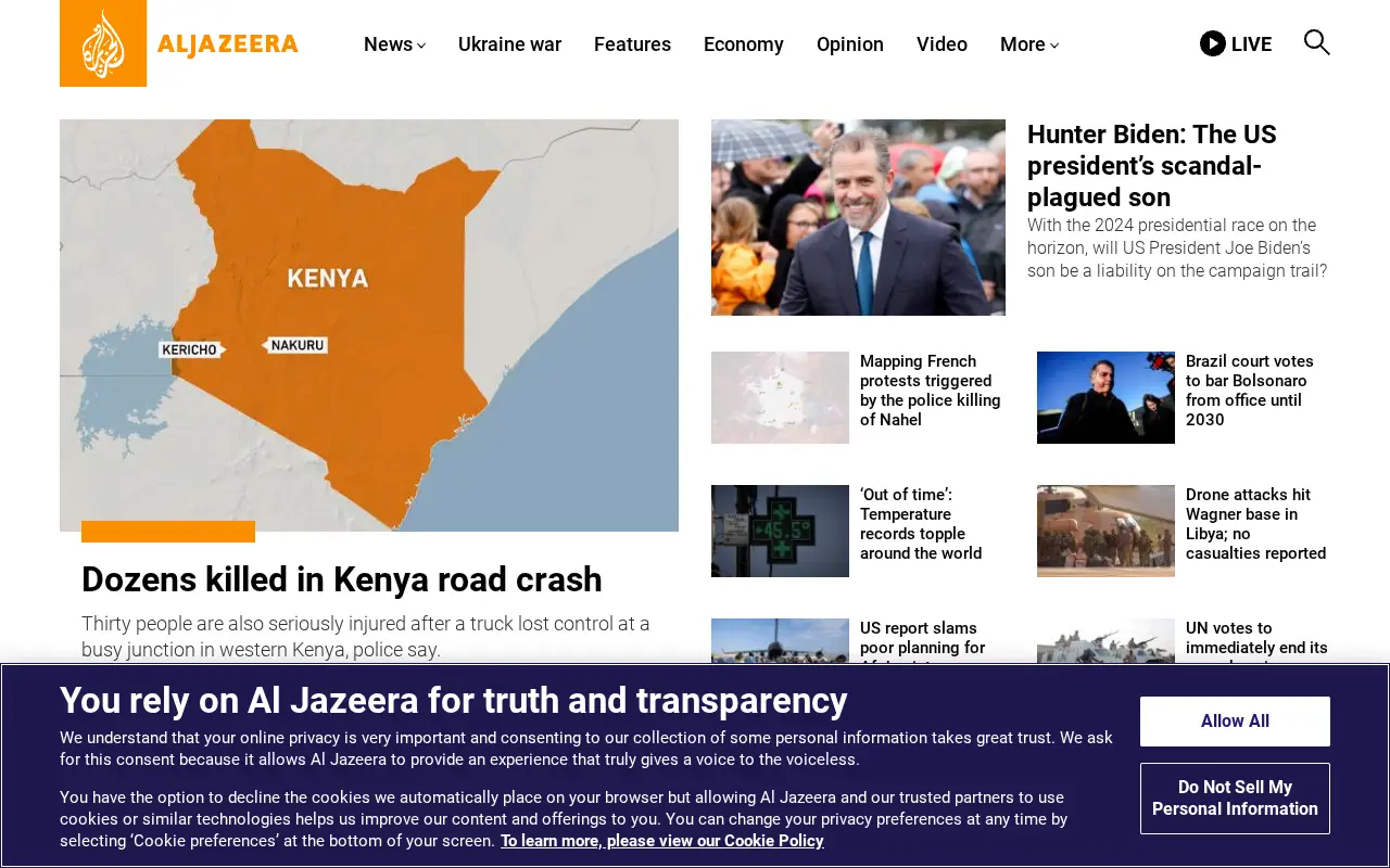 aljazeera.com in 2023
