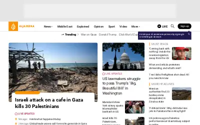 aljazeera.com in 2025