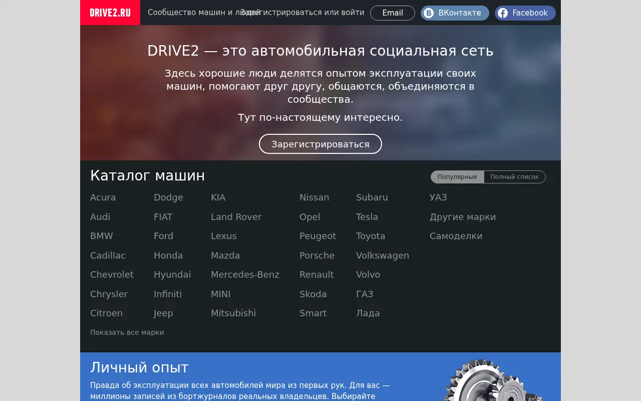 drive2.ru in 2015