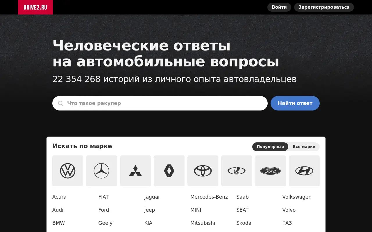 drive2.ru in 2023