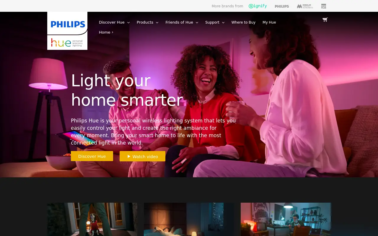 meethue.com in 2018