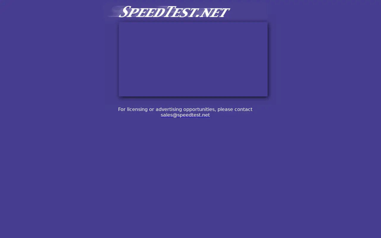 speedtest.net in 2002