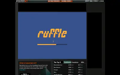 speedtest.net in 2007