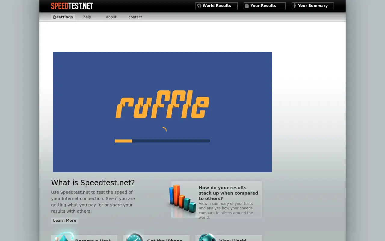 speedtest.net in 2009