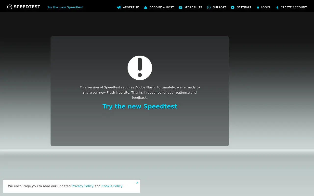 speedtest.net in 2018