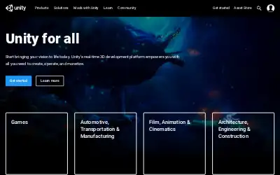 unity3d.com in 2019