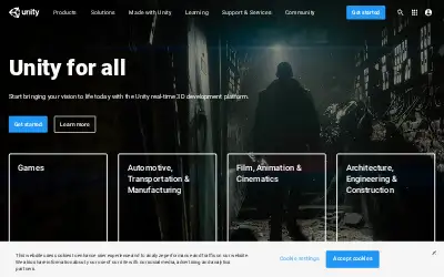 unity3d.com in 2020