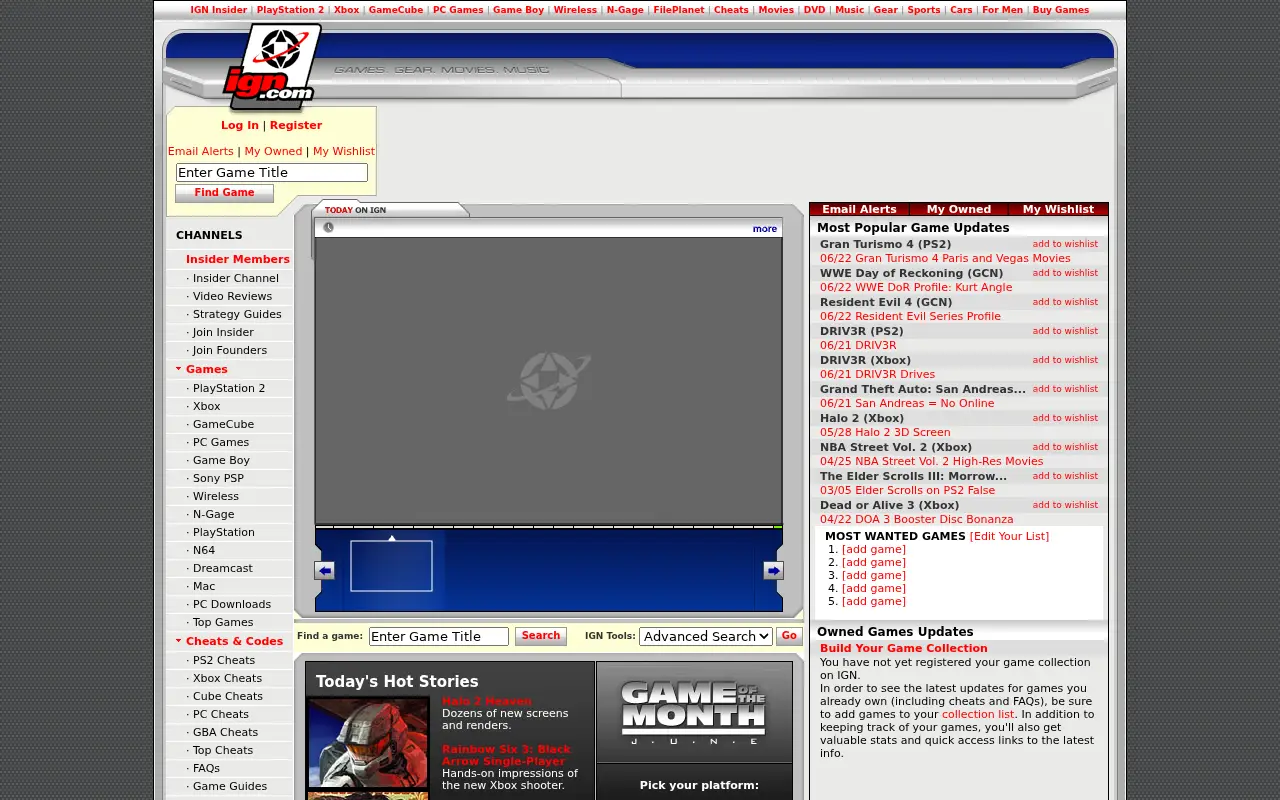 ign.com on July 1, 2004